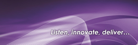 Listen, innovate, deliver...